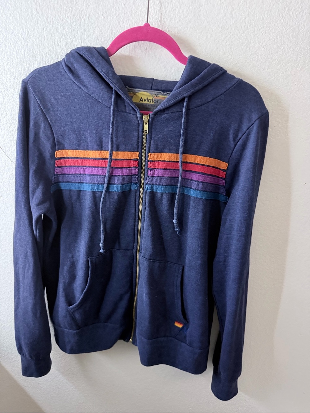 Aviator Nation zip up hoodie